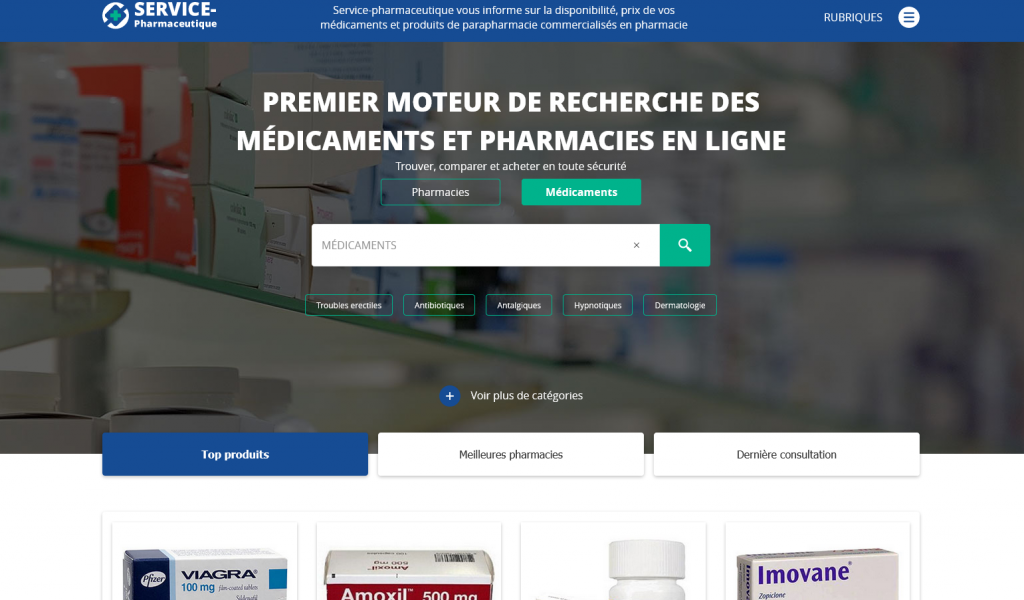 service-pharmaceutiqu comparateur de prix en ligne